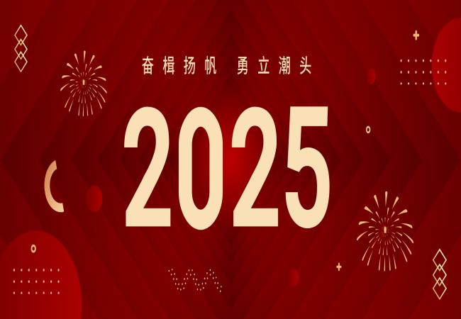 新年獻詞 | 啟航2025：奮楫揚帆，勇立潮頭